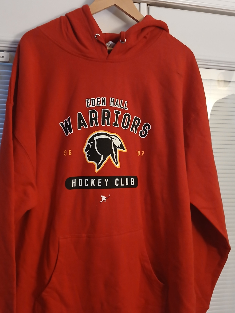 Mighty Ducks Inspired Eden Hall Warriors Hockey Hoodie